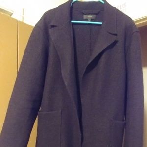 Wool Sweater Blazer